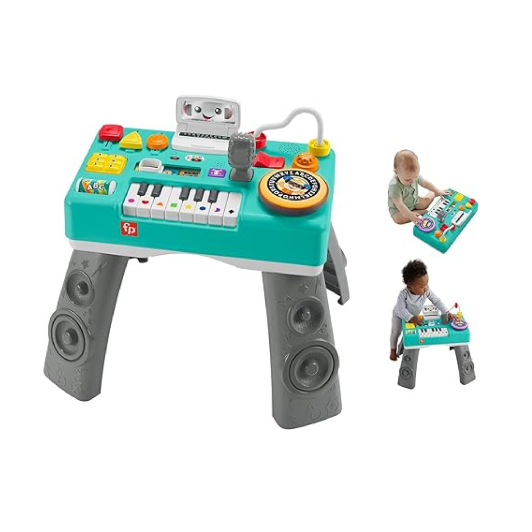Fisher-Price Laugh & Learn Mix & Learn DJ Table Musical Activity Center