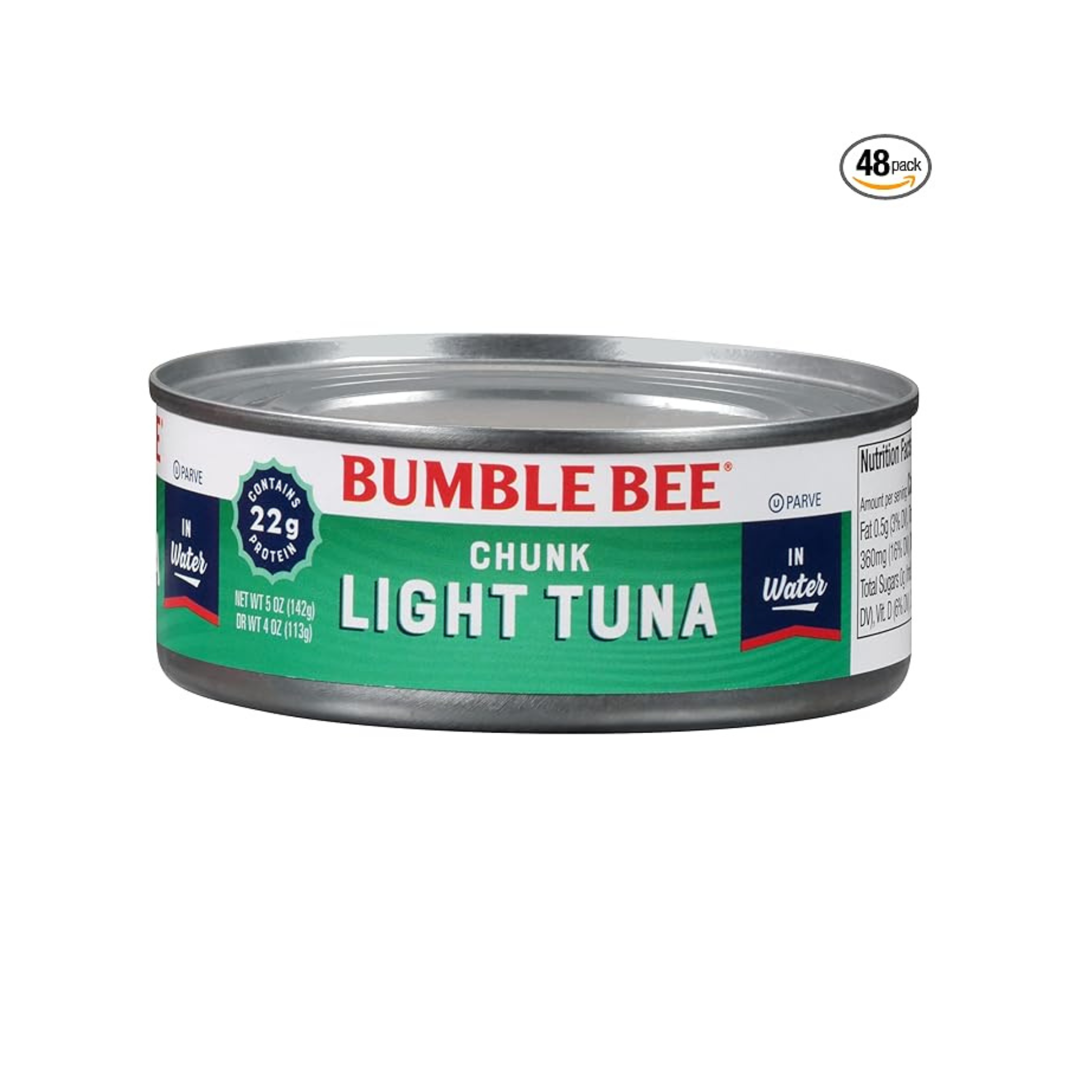 48-Count 5-Oz Bumble Bee Chunk Light Tuna in Water