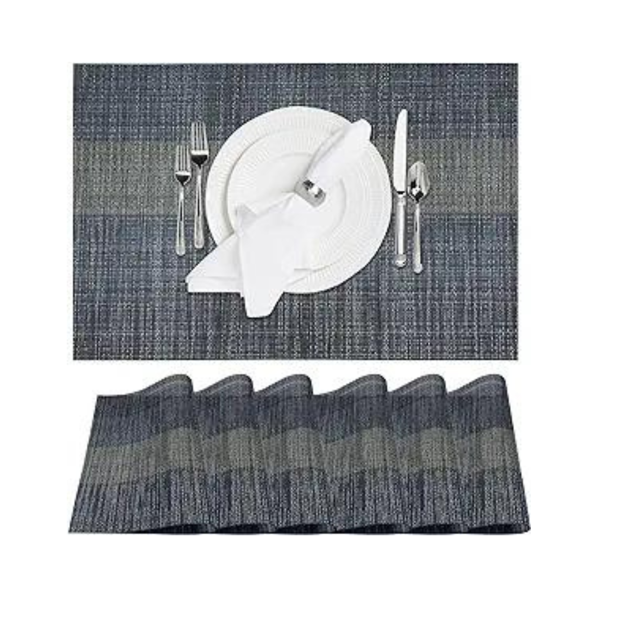 Set of 6 Non-Slip Table Placemats