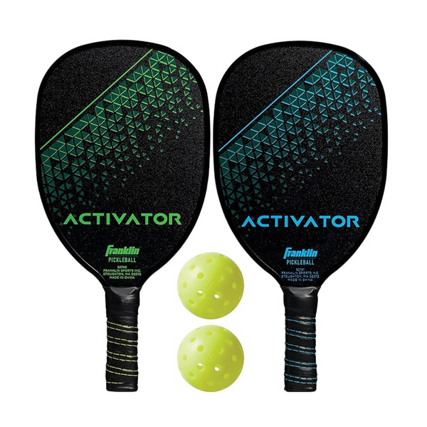 Franklin Sports Wooden Pickleball Paddle & Ball Set