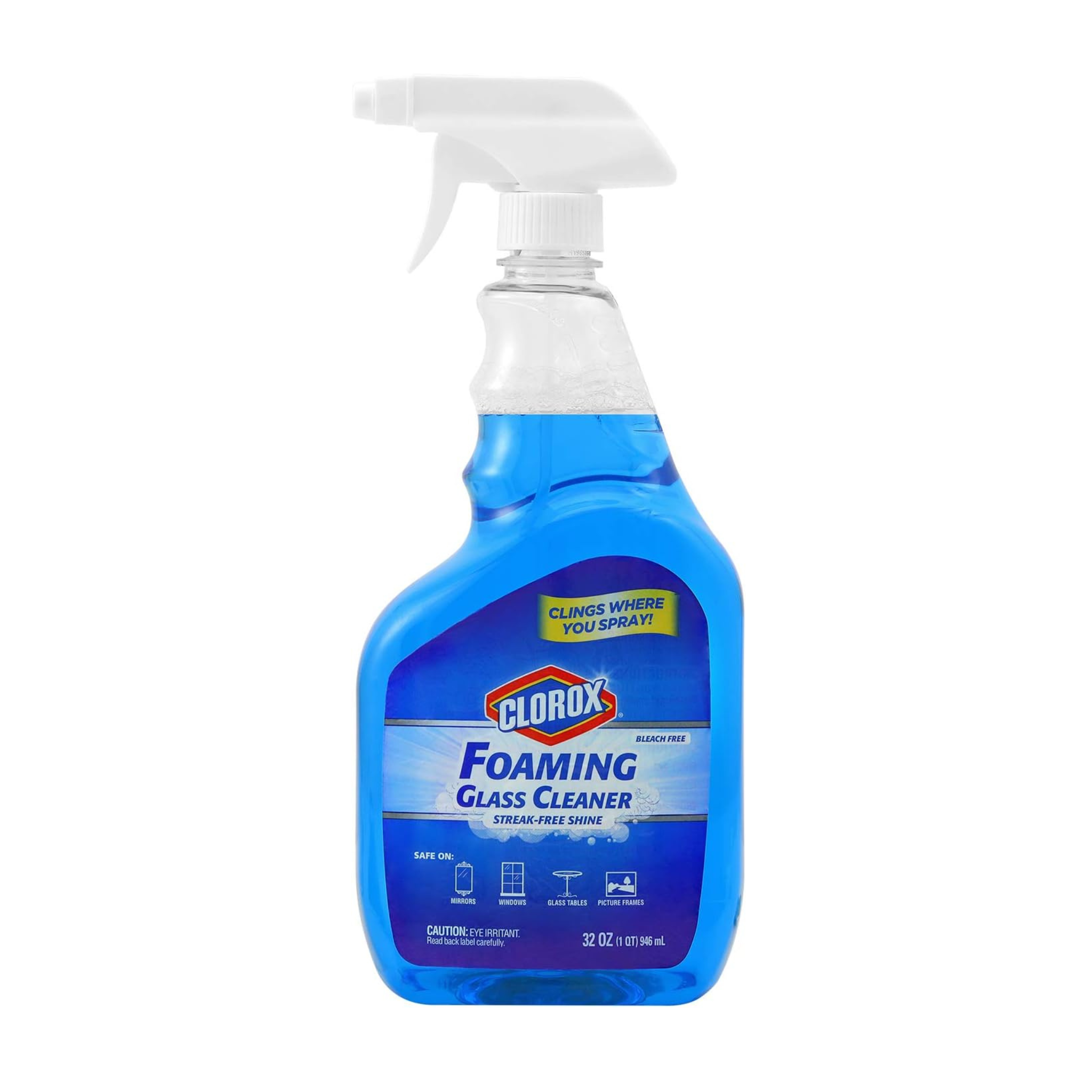 Clorox Foaming Glass Cleaner Trigger Spray