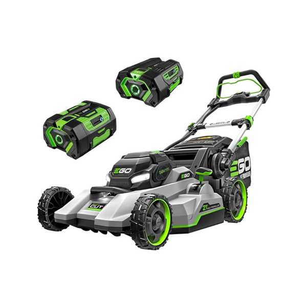 EGO Power+ 21" 56V Self-Propelled Lawn Mower w/ 7.5Ah + 5Ah Battery & Charger