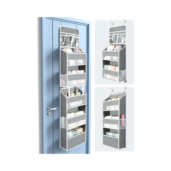 Yecaye 6-Shelf Heavy-Duty Bathroom Closet Organizers and Storage