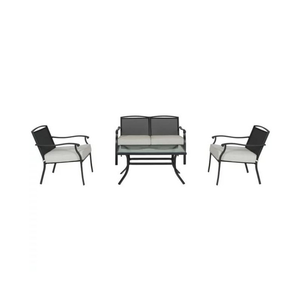 Mainstays Alexandra Square 4 Piece Outdoor Patio Set