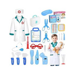 Kids Doctor Costume Set and Accessories