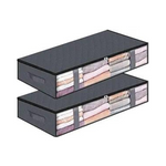 BlissTotes Foldable Storage Bins (75L / 2 Pack)