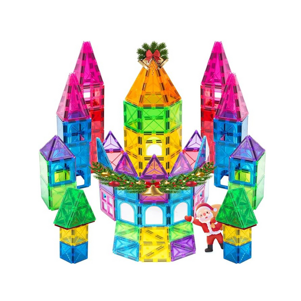 40 Pcs Magnetic Tiles Construction Set