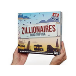 Zillionaires Road Trip USA Family Board Game