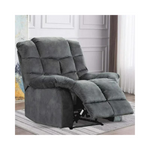 BonzyHome Recliners Single Recliner Breathable Fabric Reclining Chair