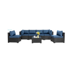 7-Piece Yaajoy Outdoor Patio Sectional Sofa Couch