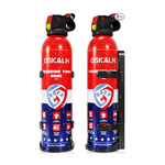 2-Pack Dskalh 6-in-1 Small Fire Extinguisher with Mount