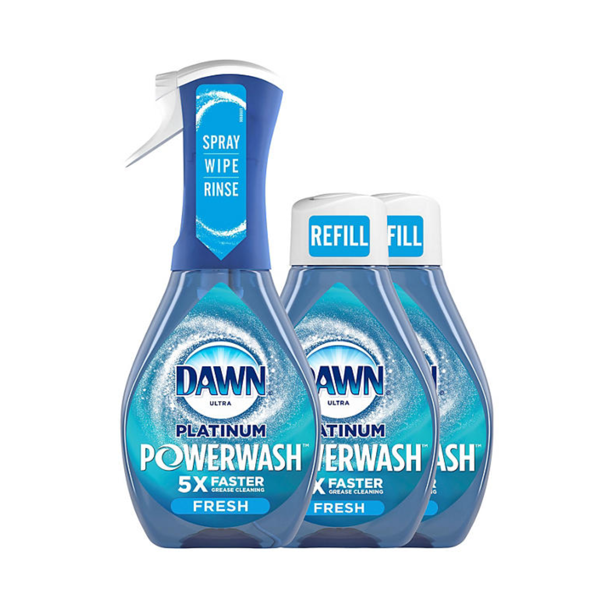 3-Count 16-Oz Dawn Platinum Powerwash Dish Soap Bundle