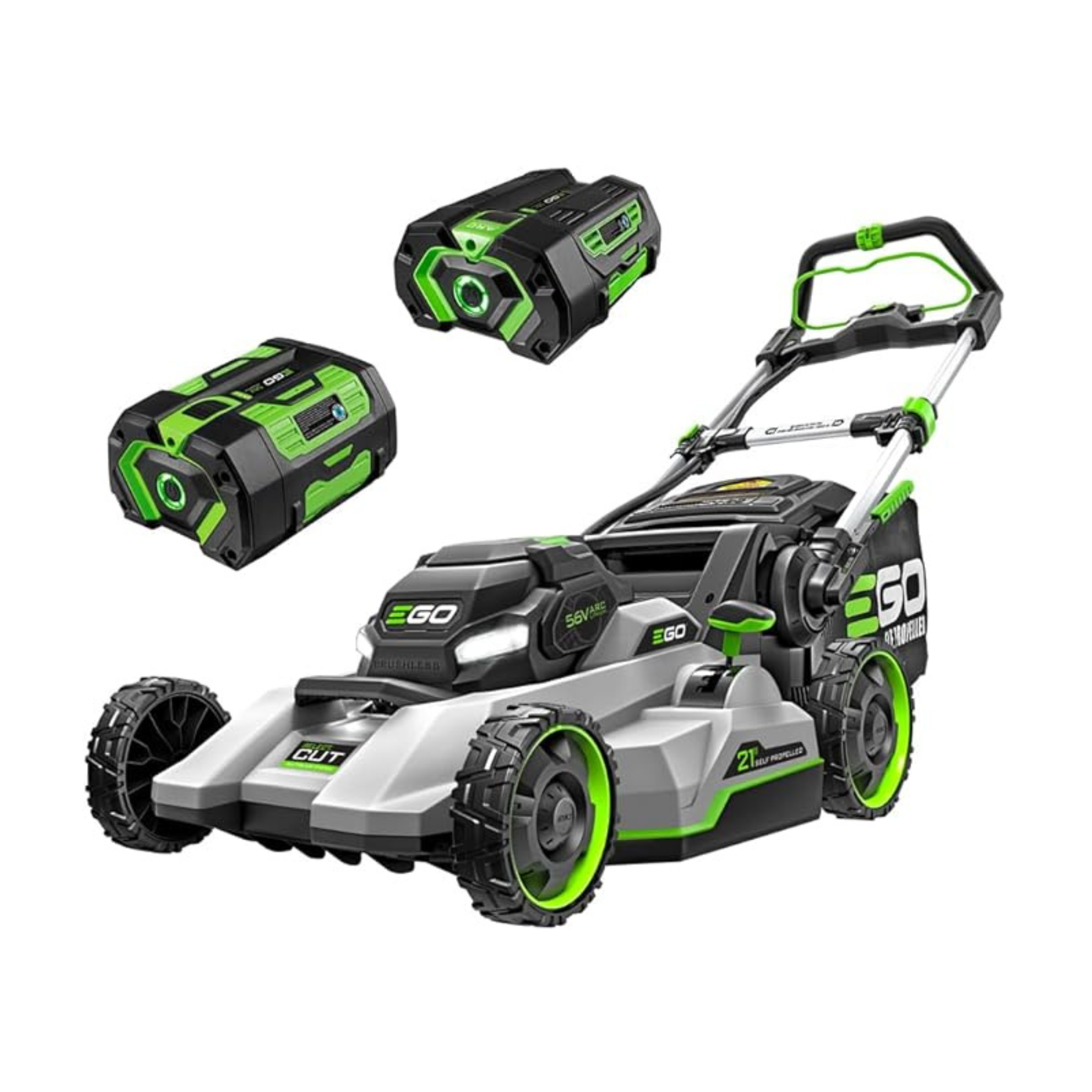 Ego Power+ 21" 56V Self-Propelled Lawn Mower w/ 7.5Ah + 5Ah Battery & Charger