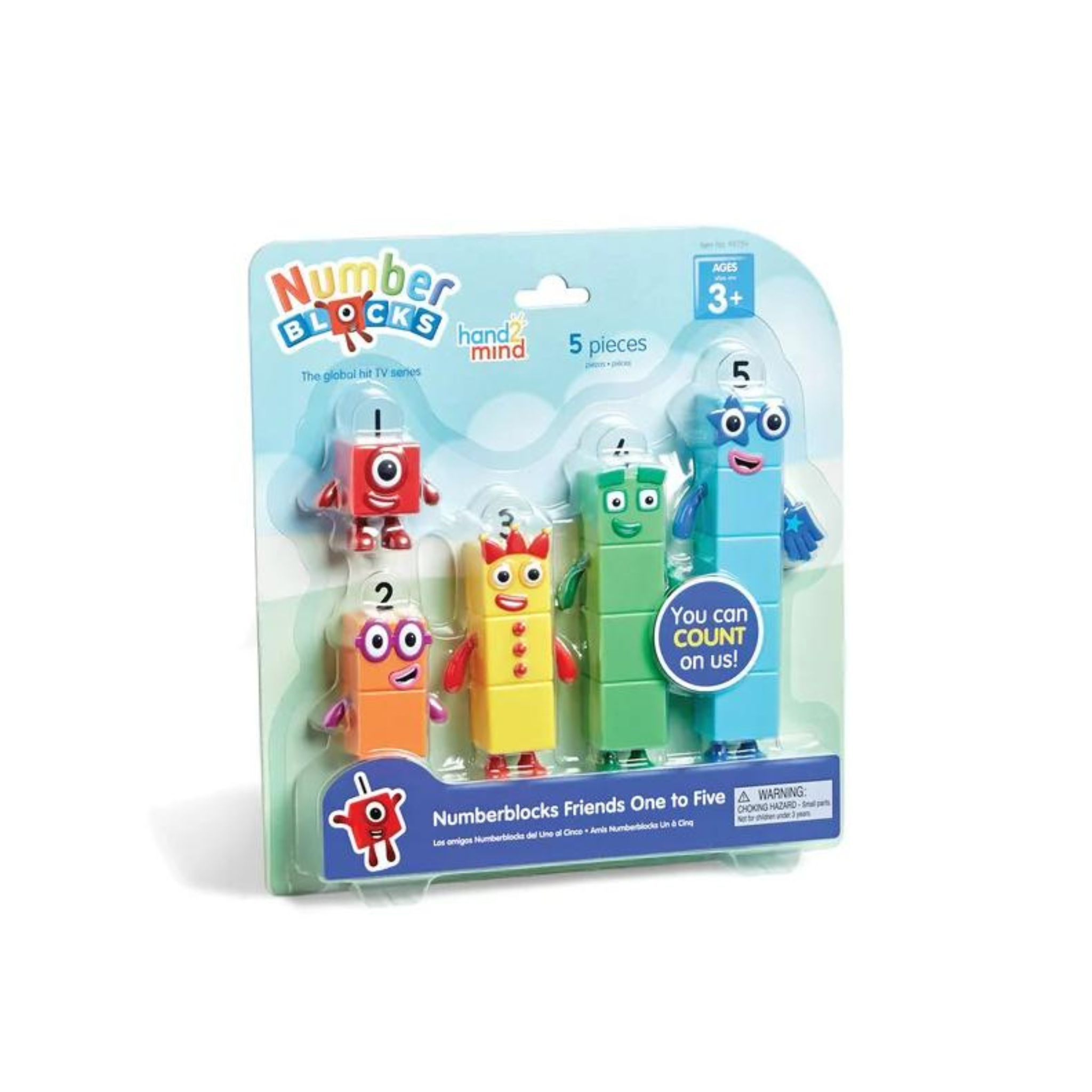 5-Piece Numberblocks Friends One to Five Figures