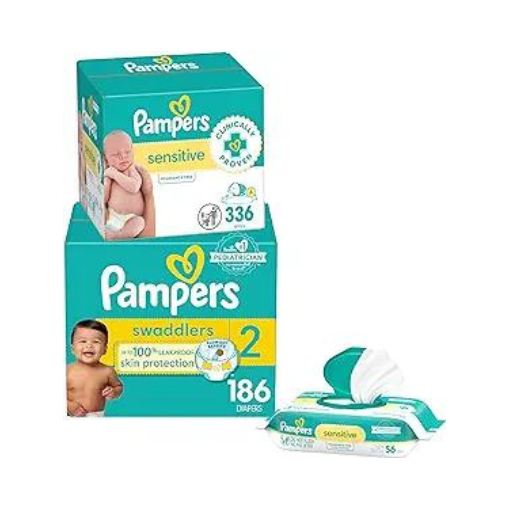 Save On Pampers Diaper and Wipe Bundles