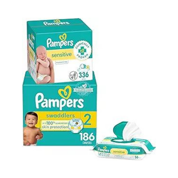 Save On Pampers Diaper and Wipe Bundles