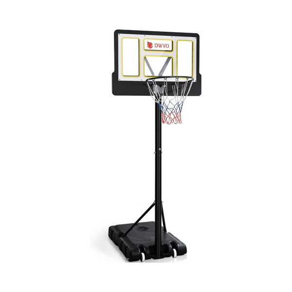 Dwvo 4.4-10FT Height Basketball Hoop Goal System