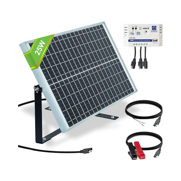 Eco-Worthy 25W 12V Sae Solar Panel Kit