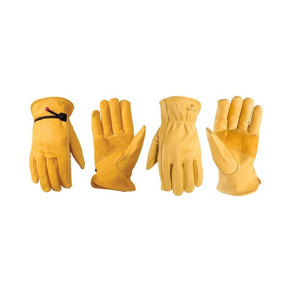 1132 Leather Work Gloves + 1130S Reinforced Cowhide Leather Gloves