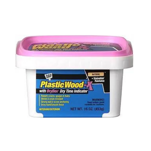 16oz DAP Plastic Wood-X w/ DryDex