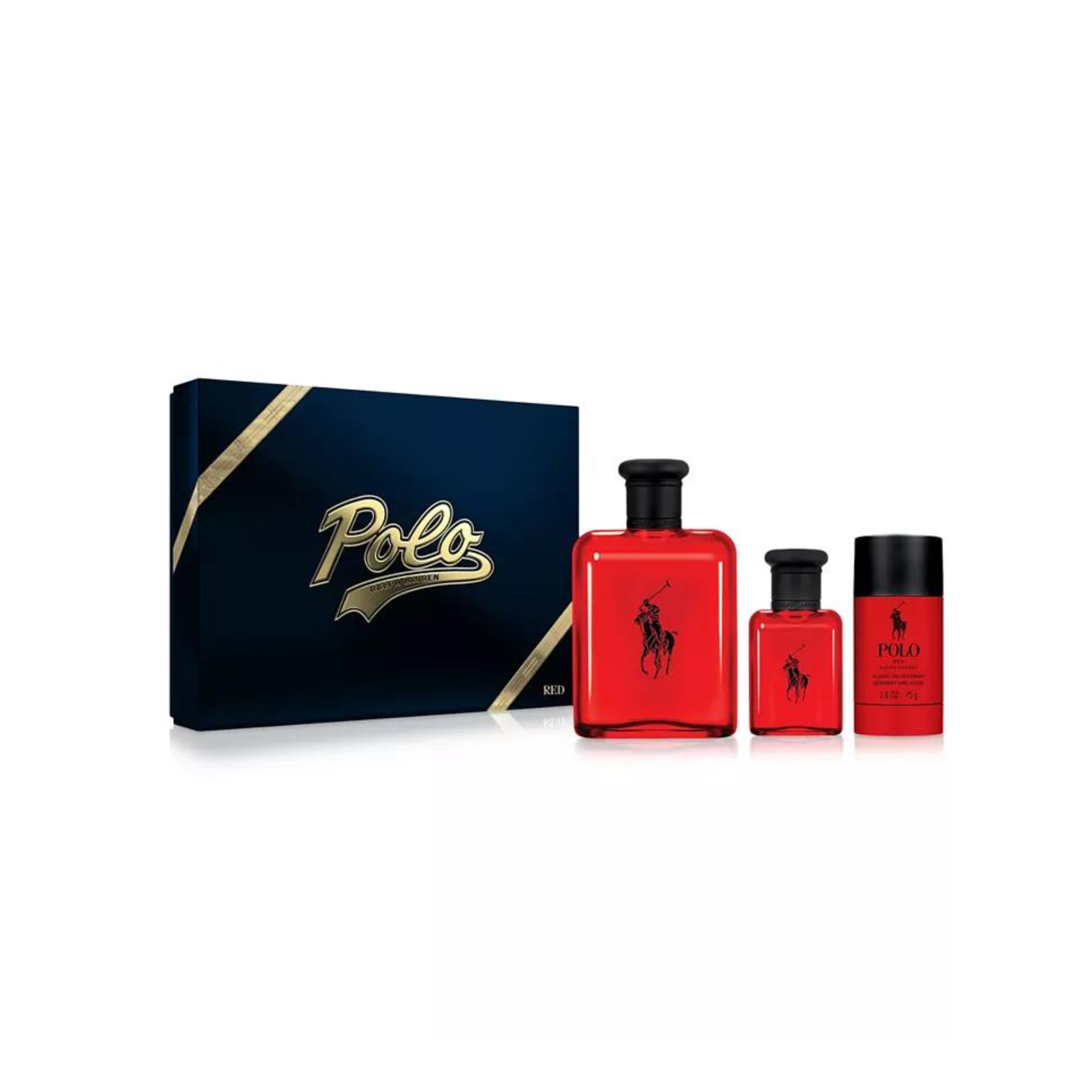Ralph Lauren Men’s 3-Pc. Polo Red Eau de Toilette Gift Set