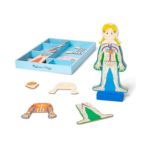 Melissa & Doug Magnetic Human Body Anatomy Play Set
