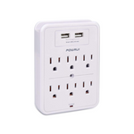 Powrui 2 USB Charging Ports Surge Protector