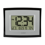 La Crosse Technology Digital Wall Clock with Indoor Temperature Monitor