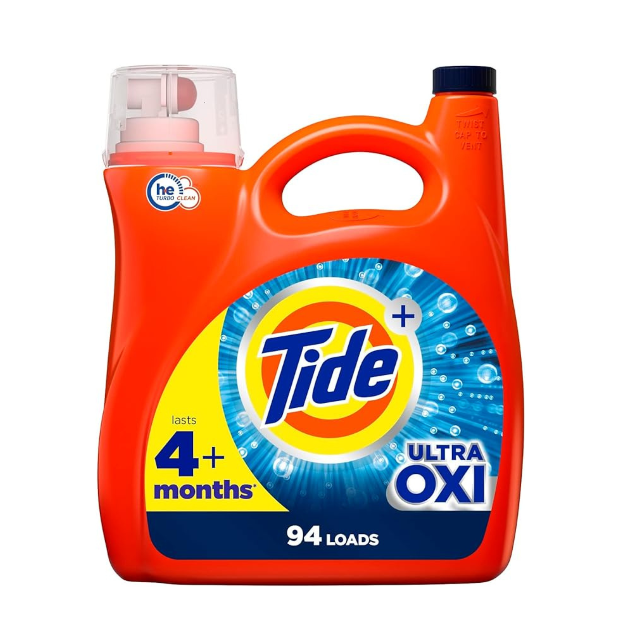 94-Loads Tide HE Ultra Oxi Liquid Laundry Detergent