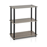 Furinno 3-Tier Single Turn-N-Tube Display Rack