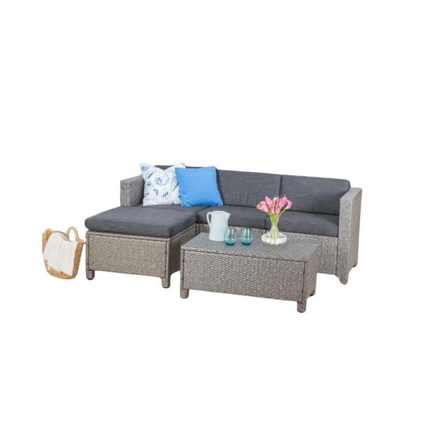 Arville 6 - Person Outdoor Seating Group with Cushions