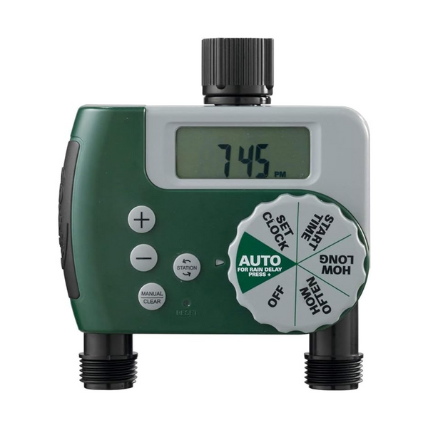 Orbit 58910 Digital 2 Outlet Hose Faucet Timer