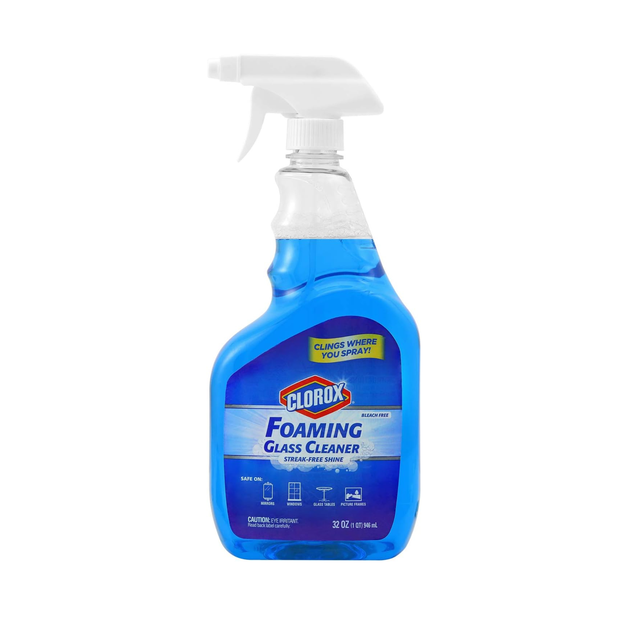 Clorox Foaming Glass Cleaner Trigger Spray