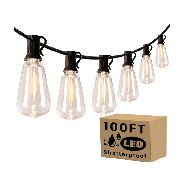 100FT Outdoor String Lights