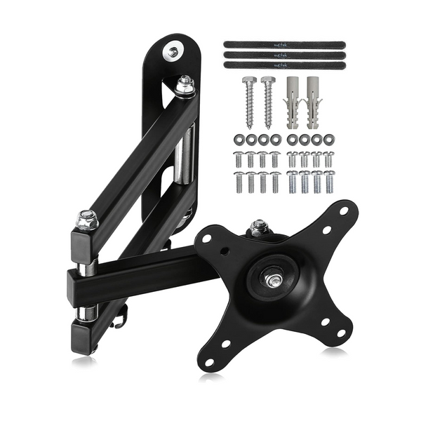 Suptek Swivel Tilt Rotation Full Motion Adjustable Articulating TV Wall Mount