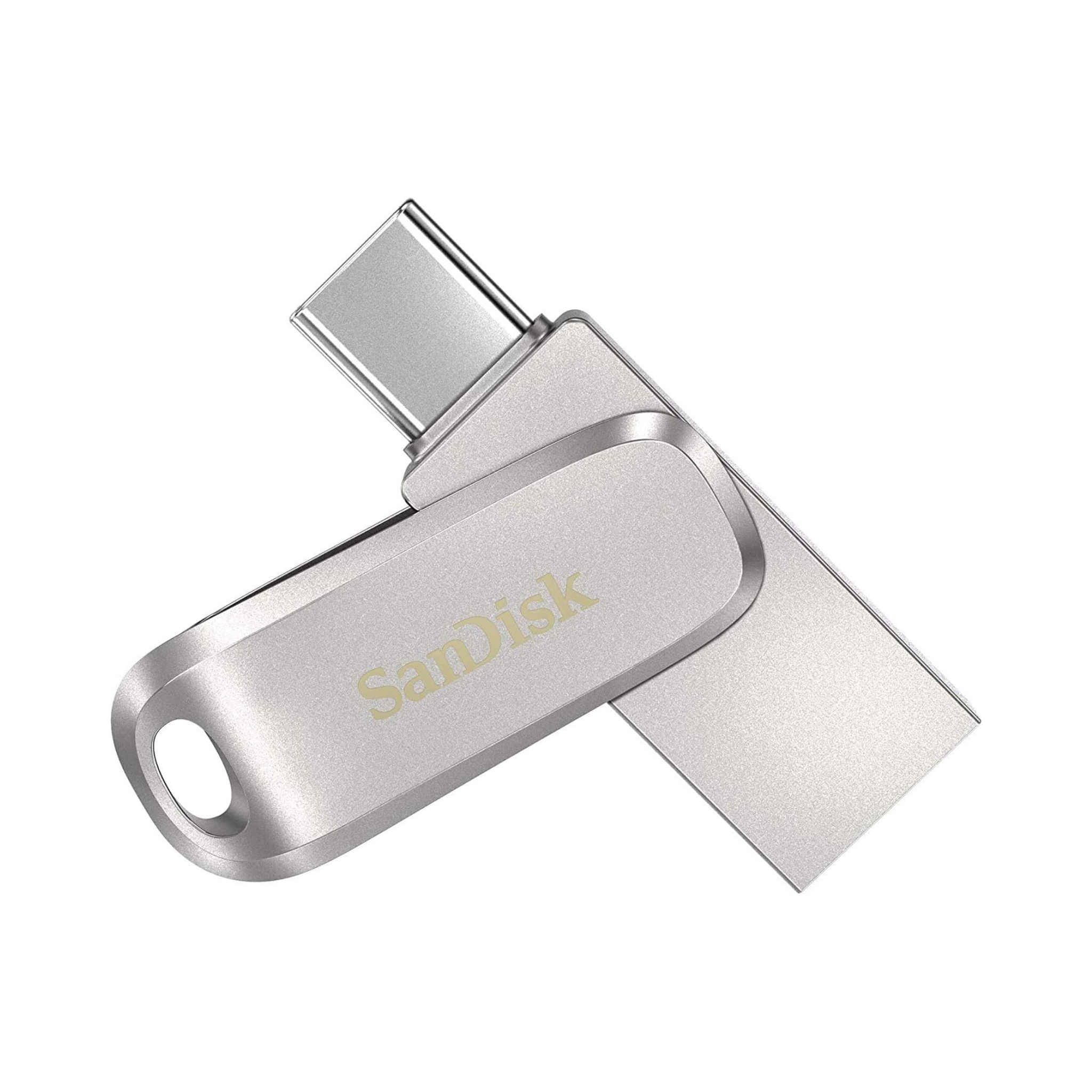 128GB SanDisk Ultra Dual Drive Luxe USB Type-C + Type-A