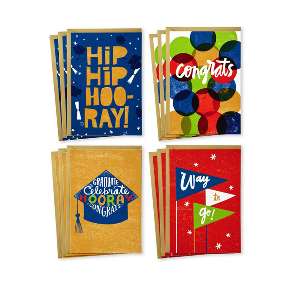 12 Hallmark Graduation Cards & Envelopes