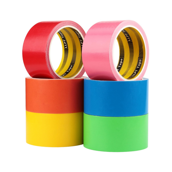 LLPT Colored Duct Tape 6 Premium Packs
