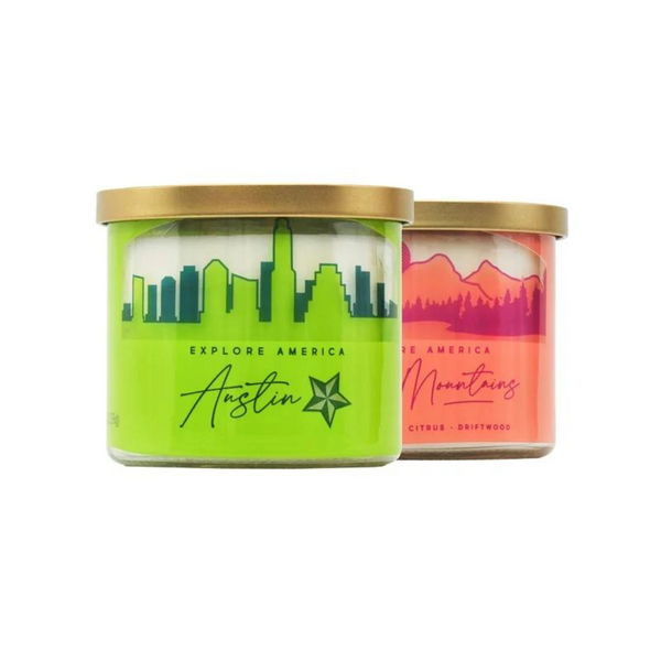 2-Count 14-Oz Mainstays 3-Wick Scented Candles