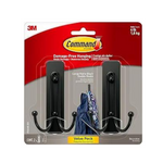 2-Pack Command Large Wall Hooks w/ Adhesive Strips