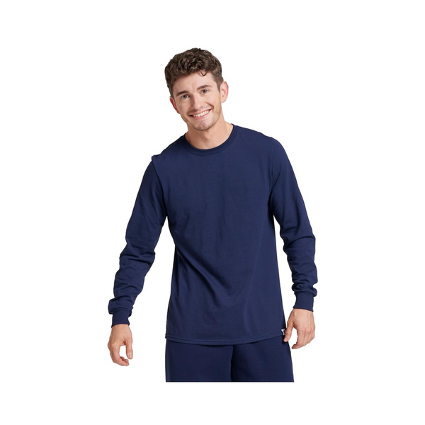 Men's Russell Athletic Dri-Power UPF 30+ Cotton Blend Long Sleeve Tee