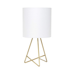Simple Designs Metal Table Lamp