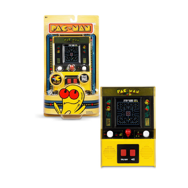 Pac-Man Color LCD Retro Mini Arcade Game, 2 Players