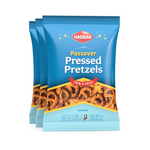 Haddar Passover Pressed Pretzels, Kosher for Pesach, 5 oz. 3 Pack