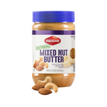 Haddar Natural Mixed Nut Butter, OU Passover, 2 Pack