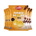 Haddar BBQ Potato Scoops, Kosher for Pesach, 6 Snack Packs