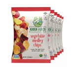 Heaven & Earth Veggie Chips, OK Passover, 6 Snack Packs