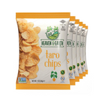 Heaven & Earth Taro Chips, OK Passover, 6 Snack Packs