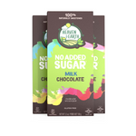 Heaven & Earth No Added Sugar Milk Chocolate Bars, Kosher for Pesach, 3 Pack