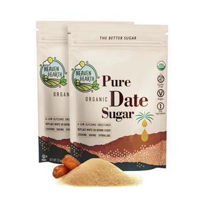 Heaven & Earth Pure Date Sugar, Kosher for Pesach, 2 Pack